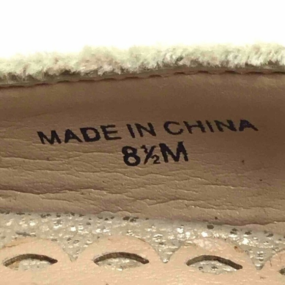 Juicy Couture Fresia Pumps Metallic Beige Gold 8.5 - Picture 7 of 8